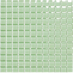Classic Crystal Glass Mosaic 25 x 25 mm tile face, 300 x 300 mm