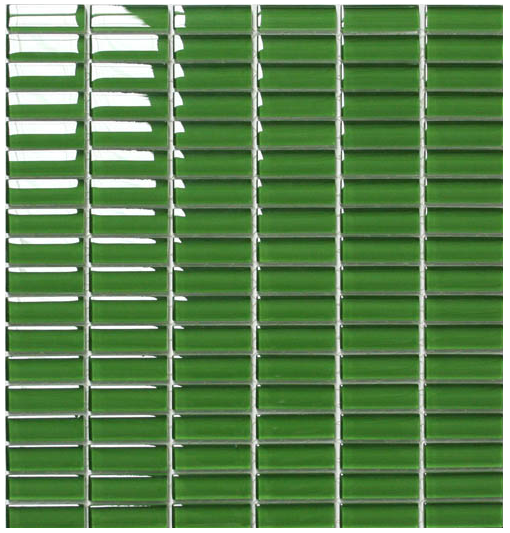 Classic Crystal Glass Mosaic 50 x 15 mm detail (2)