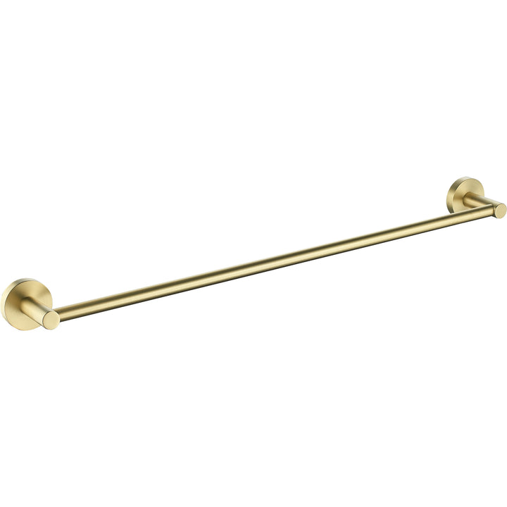 Otus Towel Rail Single 750mm - Brushed Gold