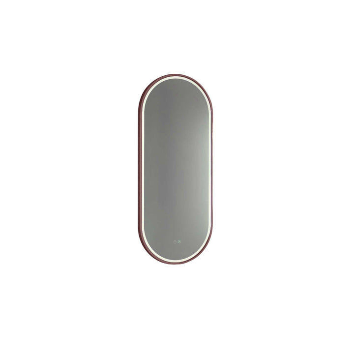 Gatsby LED Mirror with Demister and Portable Magnifier Cuban Bronze product view 2