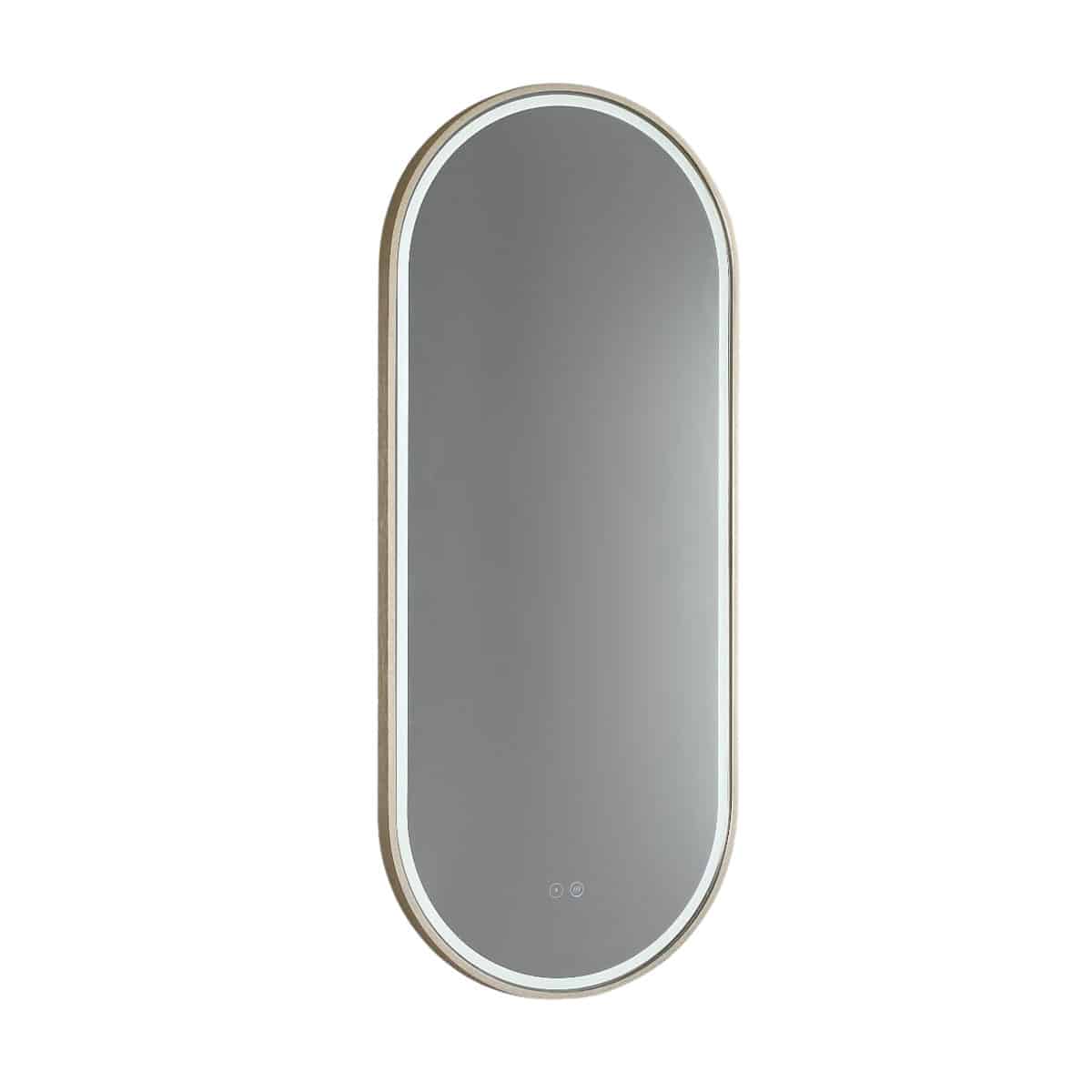 Great Gatsby LED Mirror Baltic Brass