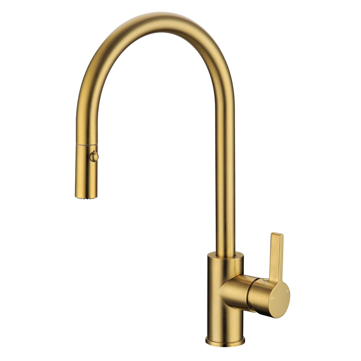 Otus Sink Mixer Pull-Out - Brushed Gold