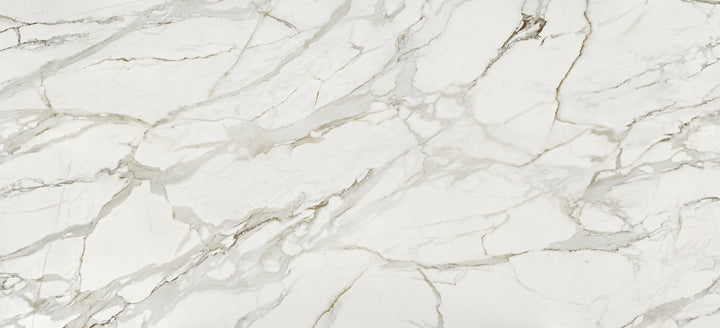 Full slab view of Dekton Lucid, showing the pattern across a whole slab