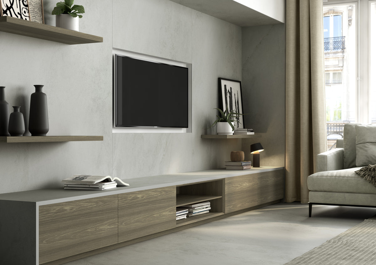 Dekton Kovik in a living room