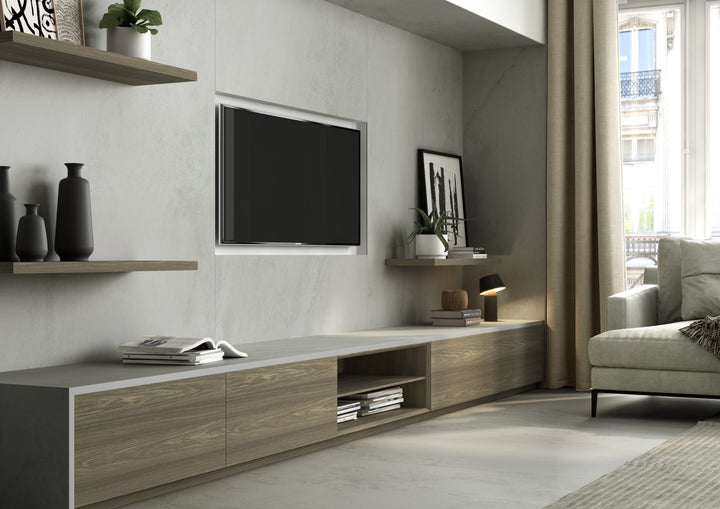 Dekton Kovik in a living room