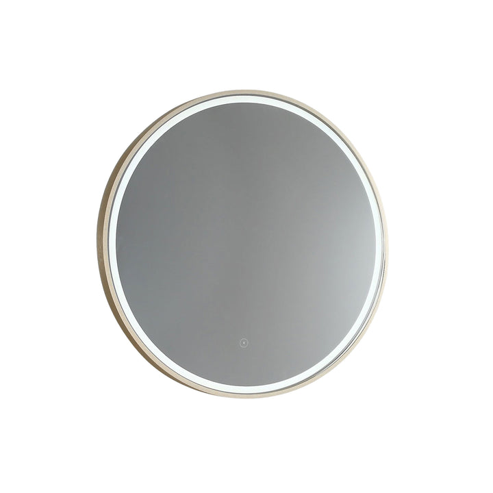 Sphere LED Mirror Baltic Brass