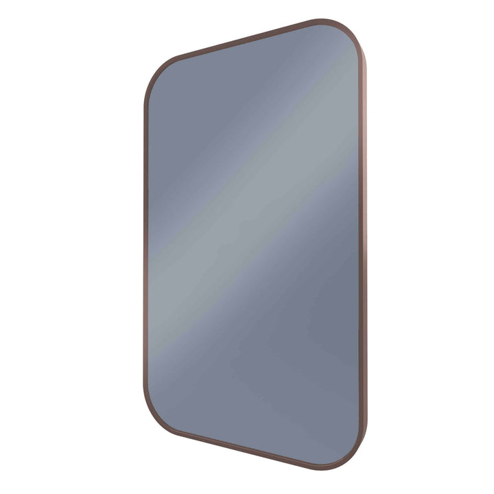 Modern Soft Rectangle Mirror Cuban Bronze