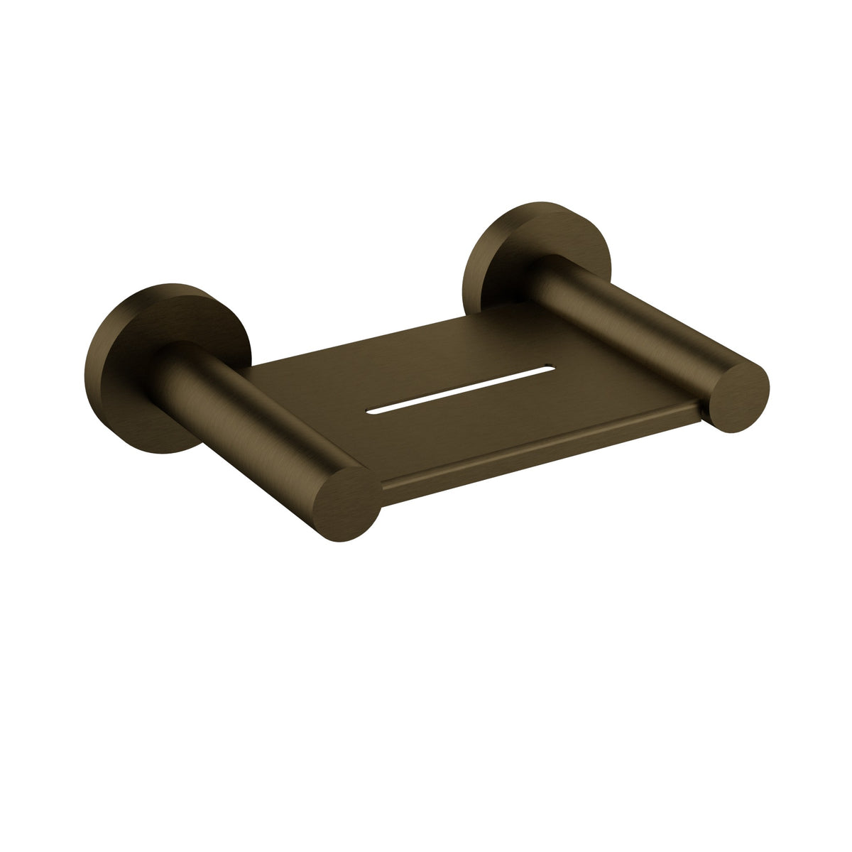 Otus Slimline Soap Dish Metal - Antique Brass