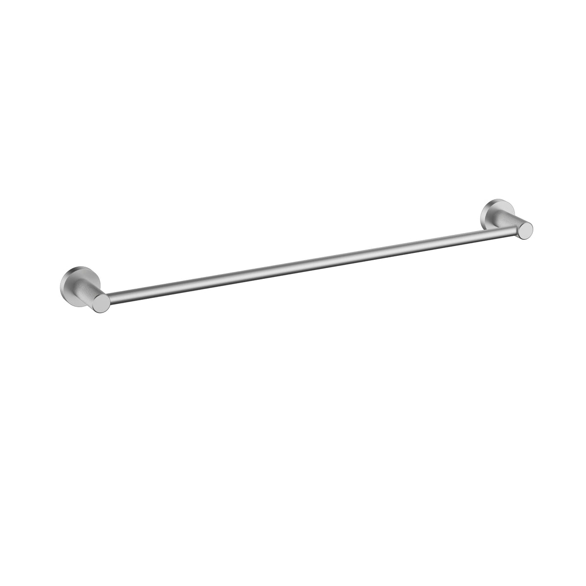 Linie Single Towel Rail 800mm - Brushed Nickel