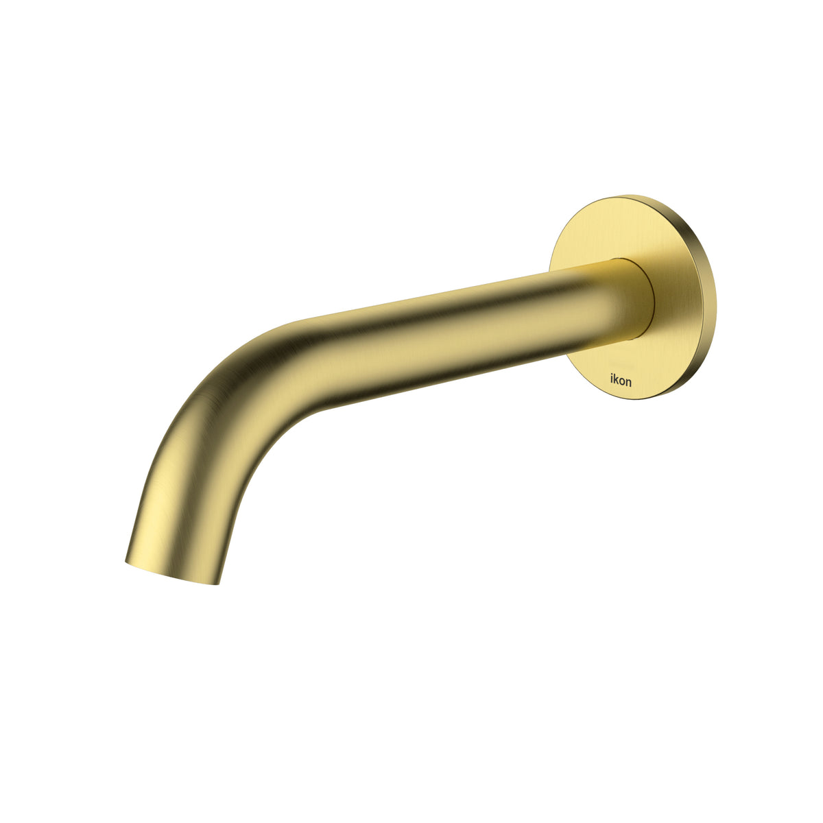Hali Spout Curved - Brushed Gold