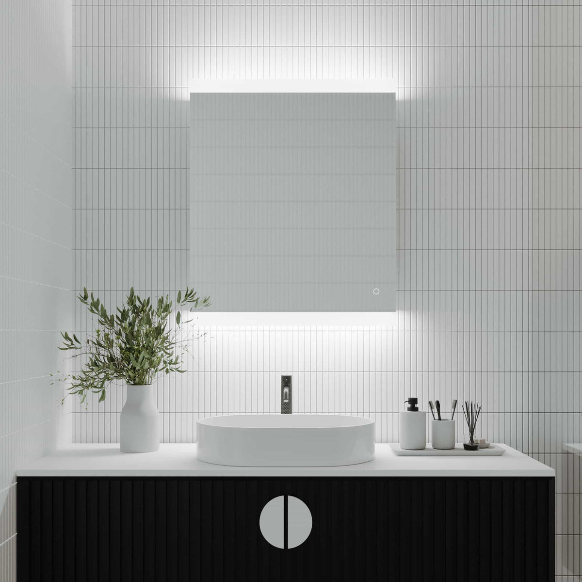 Miro LED Mirror with Demister product view
