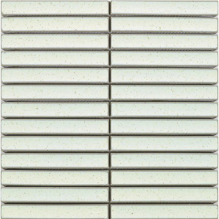 Finger Beige (Gloss) Mosaic tile face