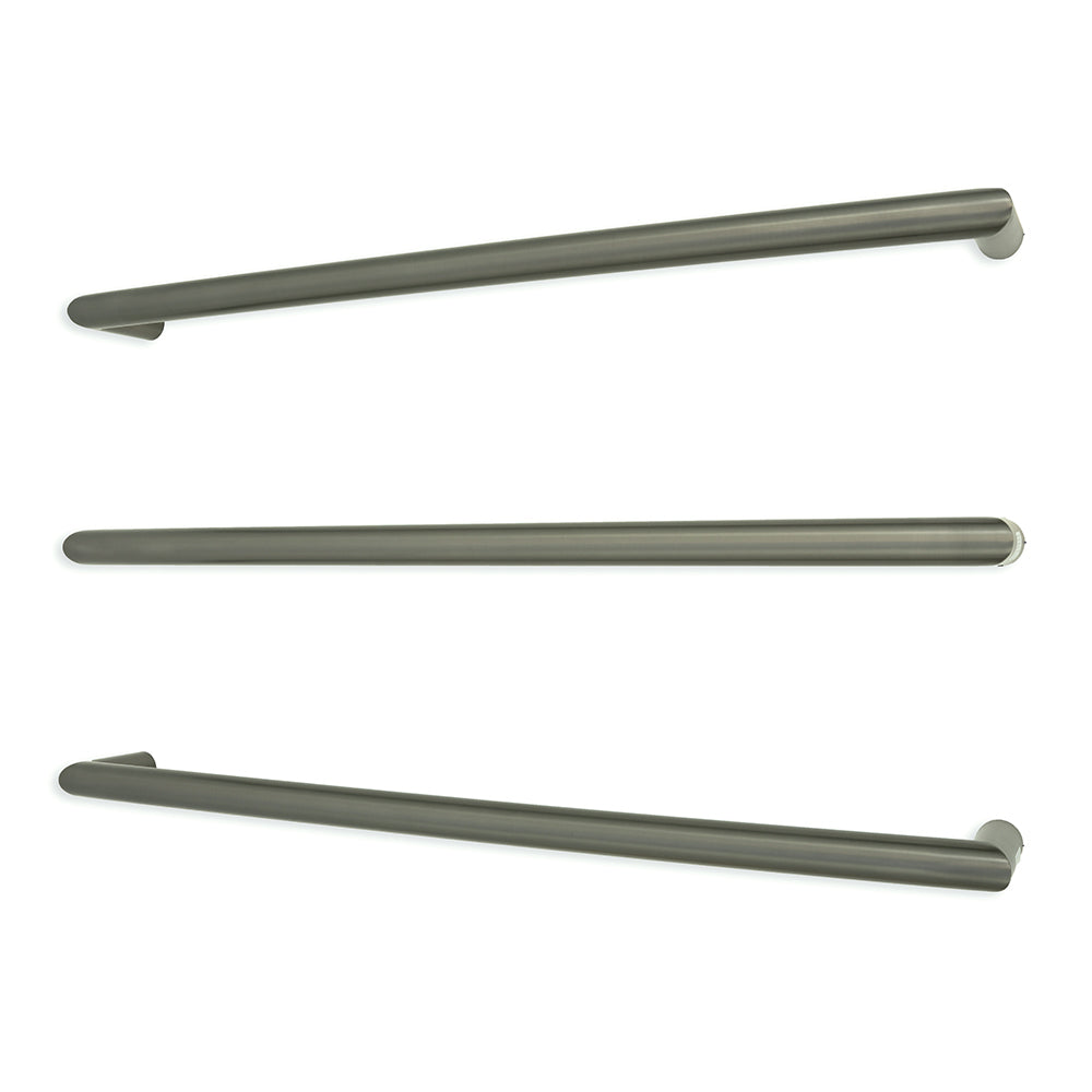 Radiant Heated Single Round Bar Towel Rail - gmg-sbrtr-800