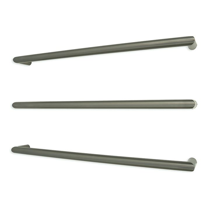 Radiant Heated Single Round Bar Towel Rail - gmg-sbrtr-800