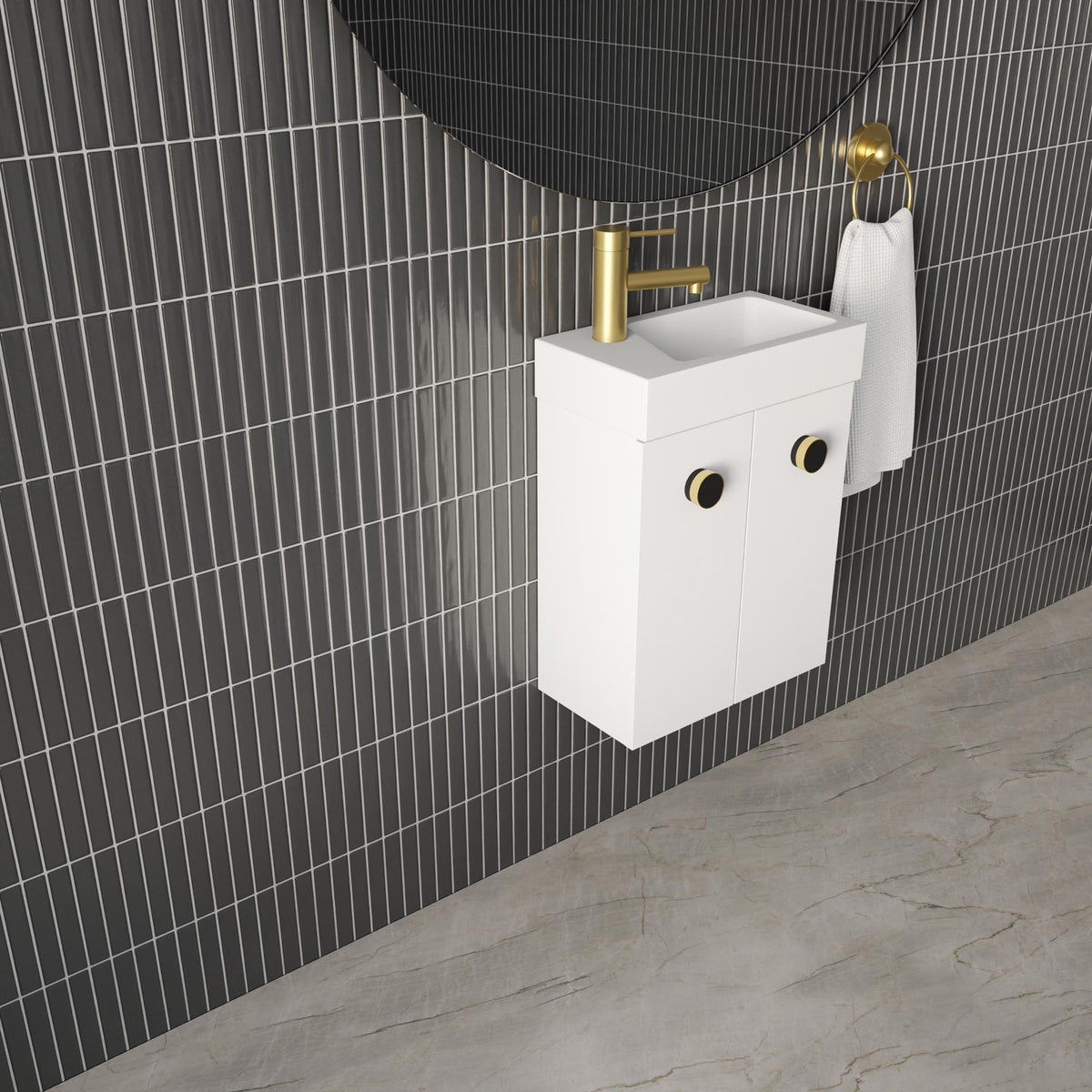 Marquis Asti Baby Vanity - AstiBaby Side