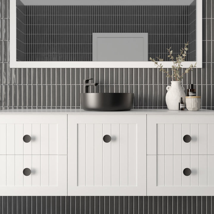 Marquis Chateau Vanity – Above Counter Basin - Chateau Closeup