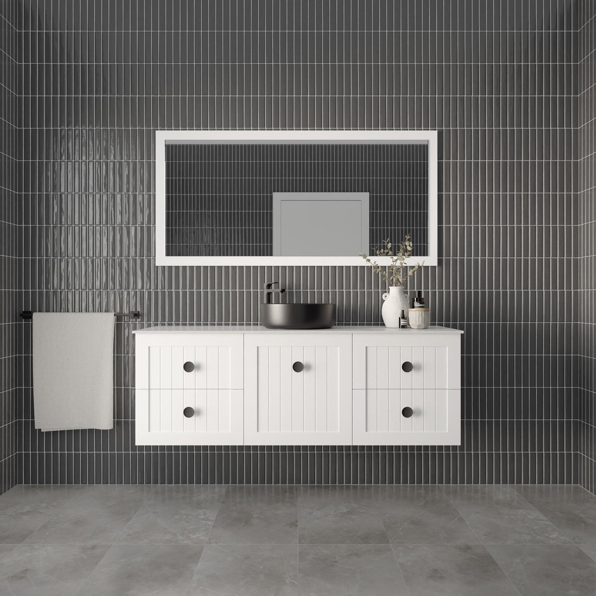 Marquis Chateau Vanity – Above Counter Basin - Chateau Front