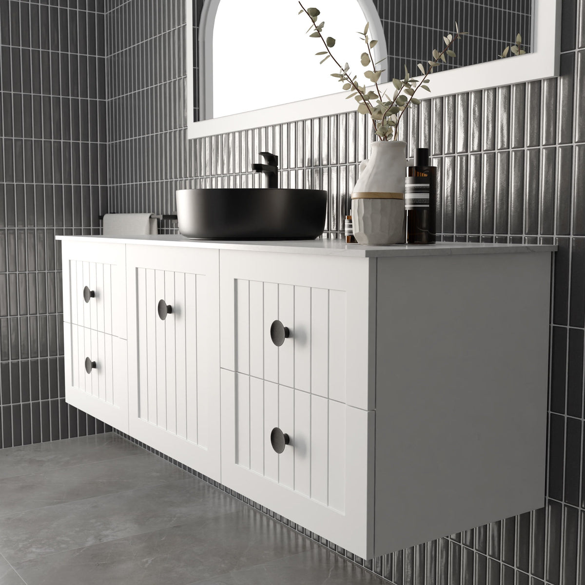 Marquis Chateau Vanity – Above Counter Basin - Chateau Profile