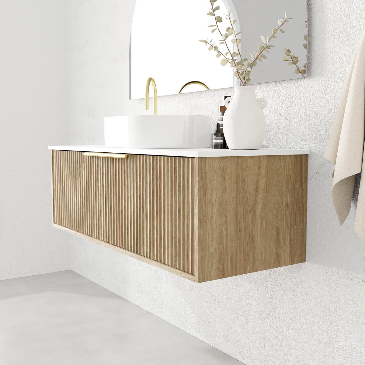 Marquis Cove Vanity – Moulded Top - Cove Profile