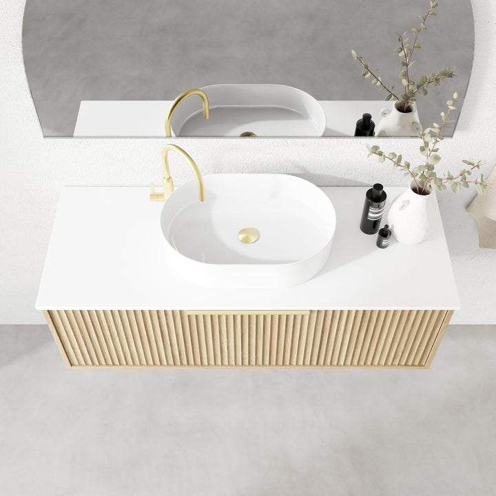 Marquis Cove Vanity – Above Counter Basin - Cove Top