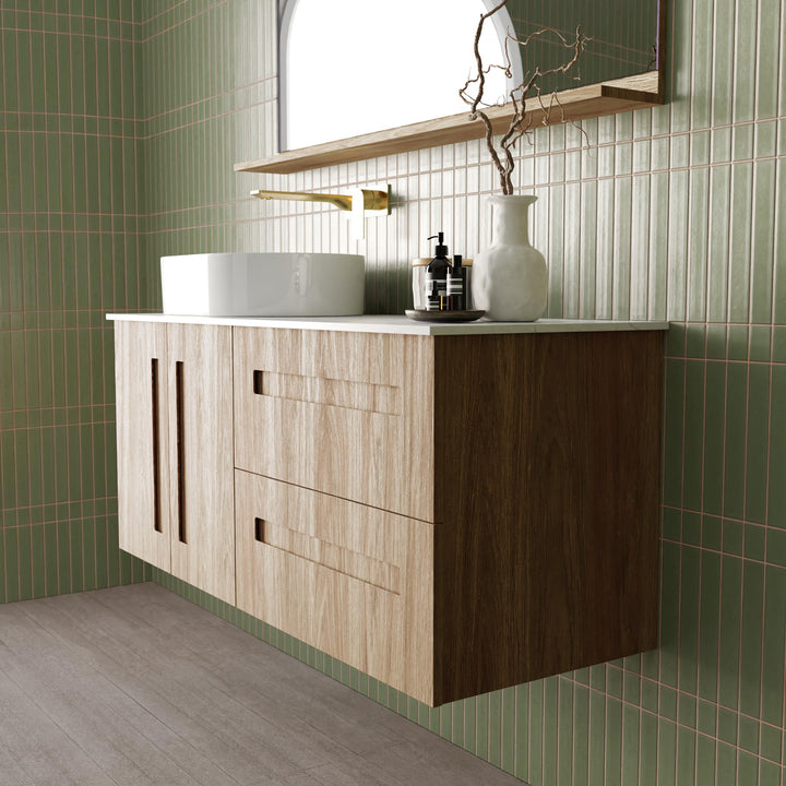 Marquis Gold Vanity – Above Counter Basin, 600–900mm - Gold Profile