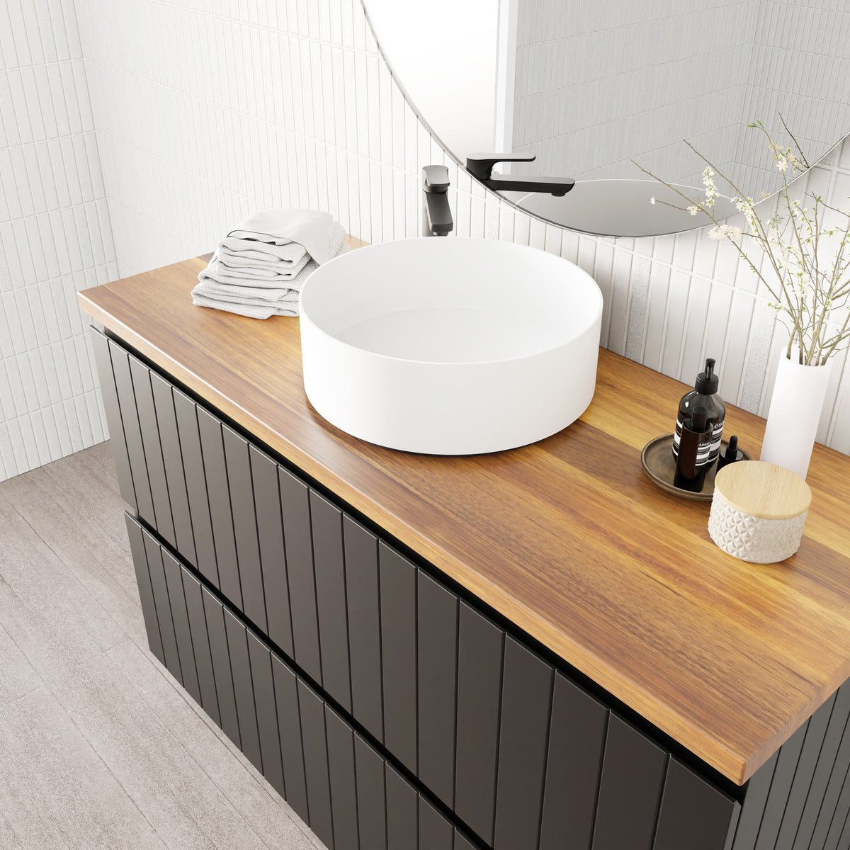 Marquis Nelson Vanity – Above Counter Basin - Nelson Basin