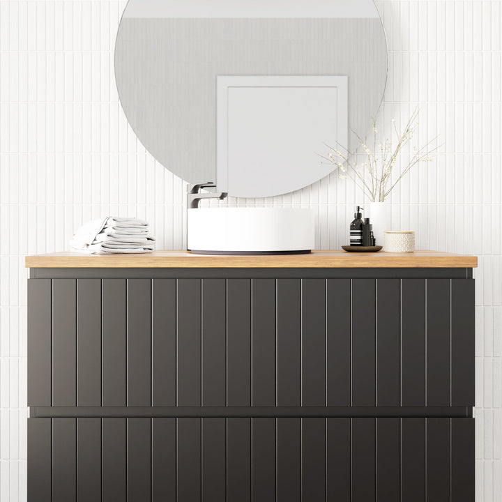 Marquis Nelson Vanity – Above Counter Basin - Nelson Closeup