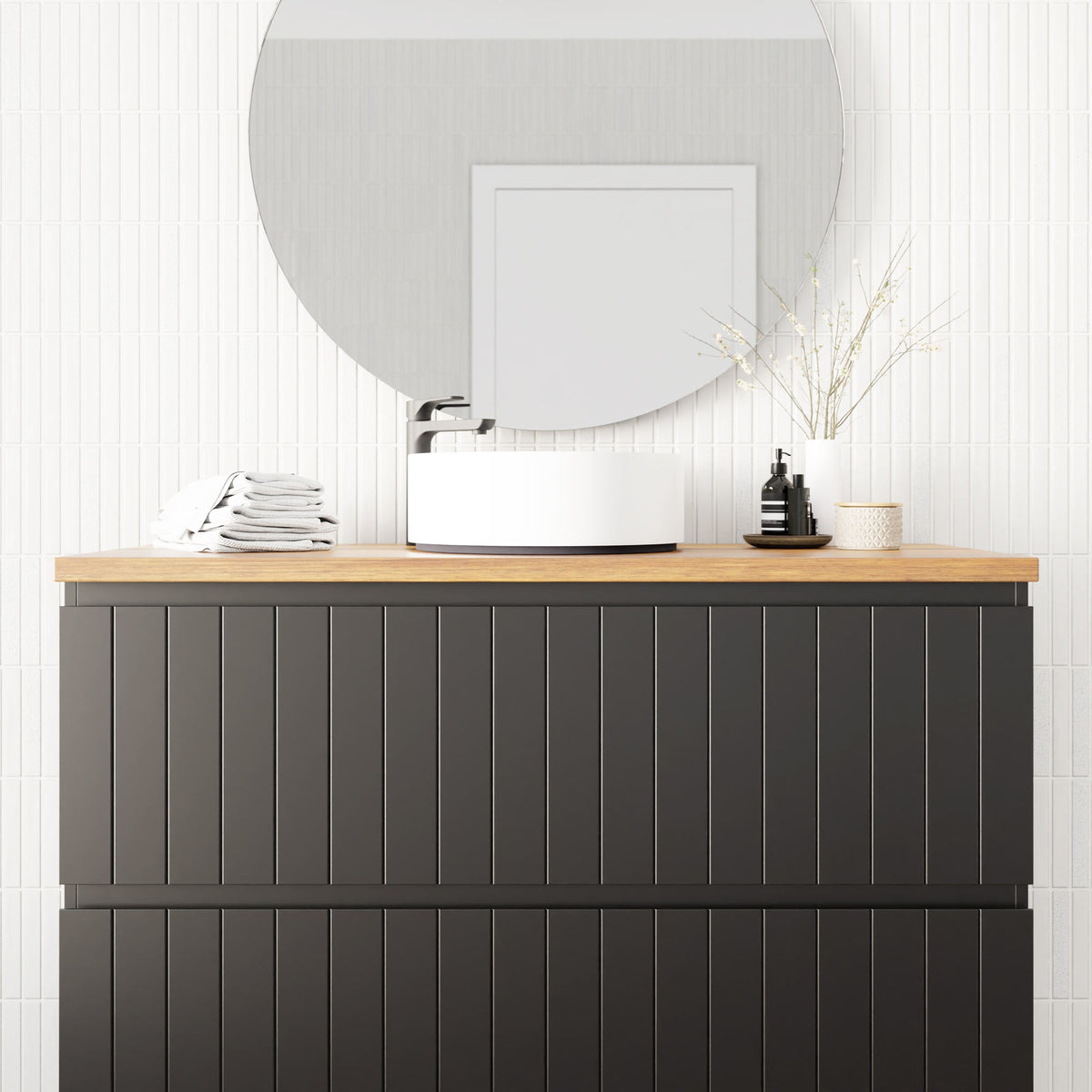 Marquis Nelson Vanity – Under Counter Basin - Nelson Closeup