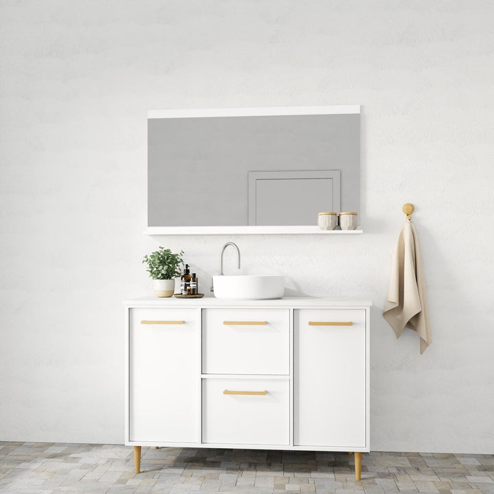 Marquis Palm Vanity – 600–1500mm - Palm Angled