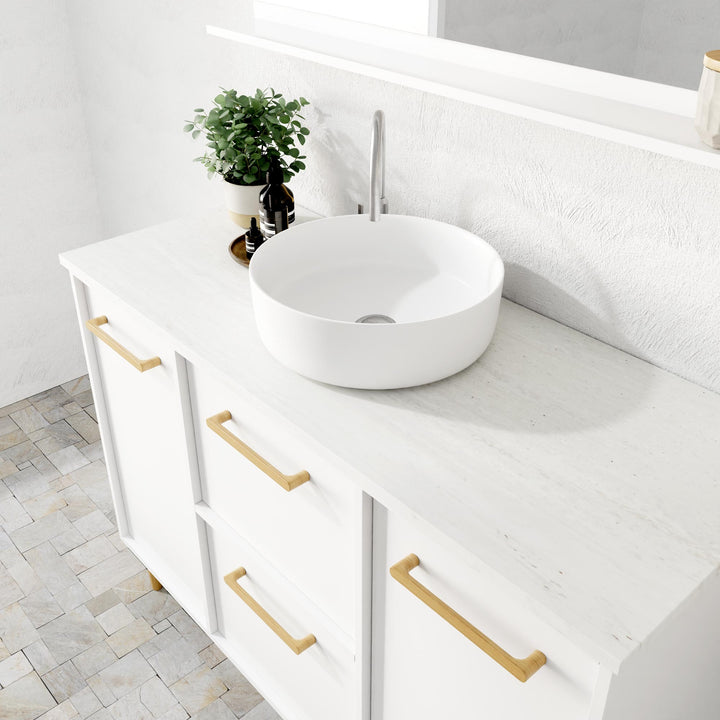 Marquis Palm Vanity – 600–1500mm - Palm Basin