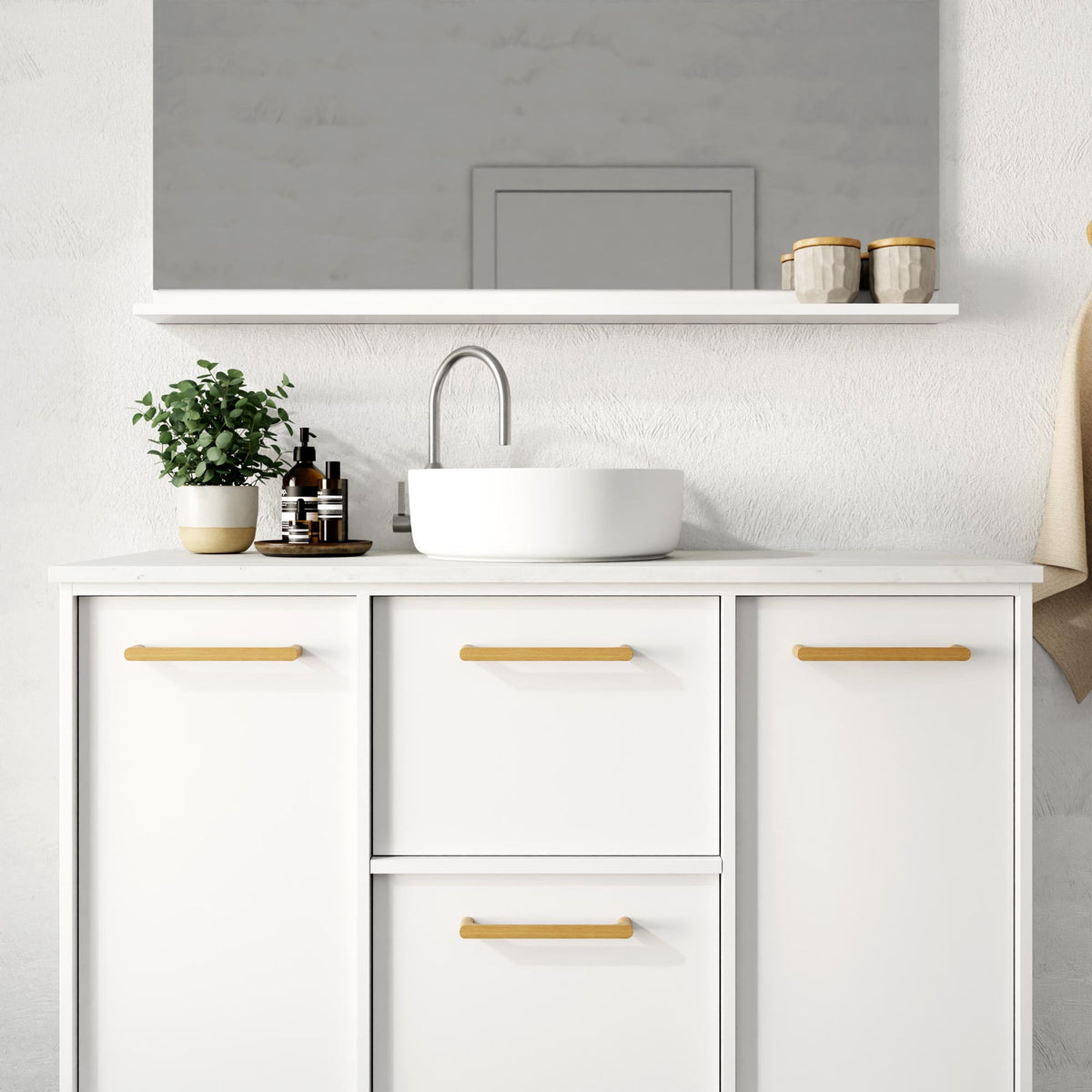 Marquis Palm Vanity – 1800mm - Palm Closeup