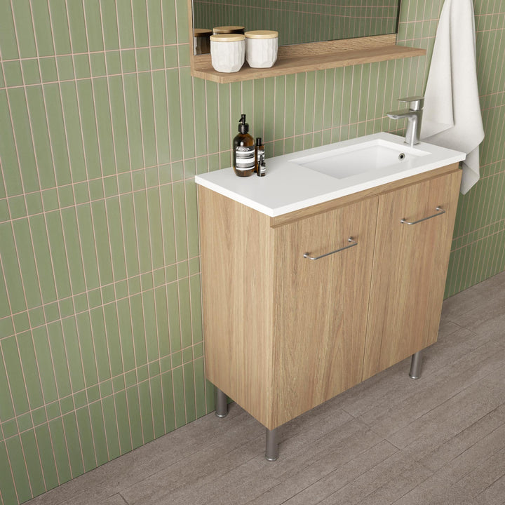 Marquis Phoenix Compact Vanity – Under Counter Basin - PhoenixCompact Side