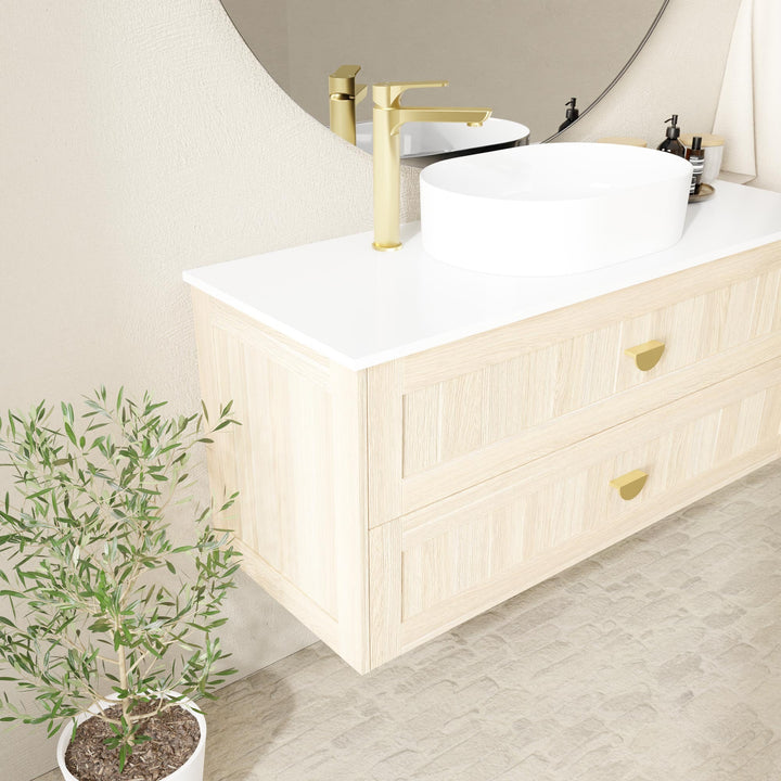 Marquis Pier Vanity – Above Counter Basin - Pier Side