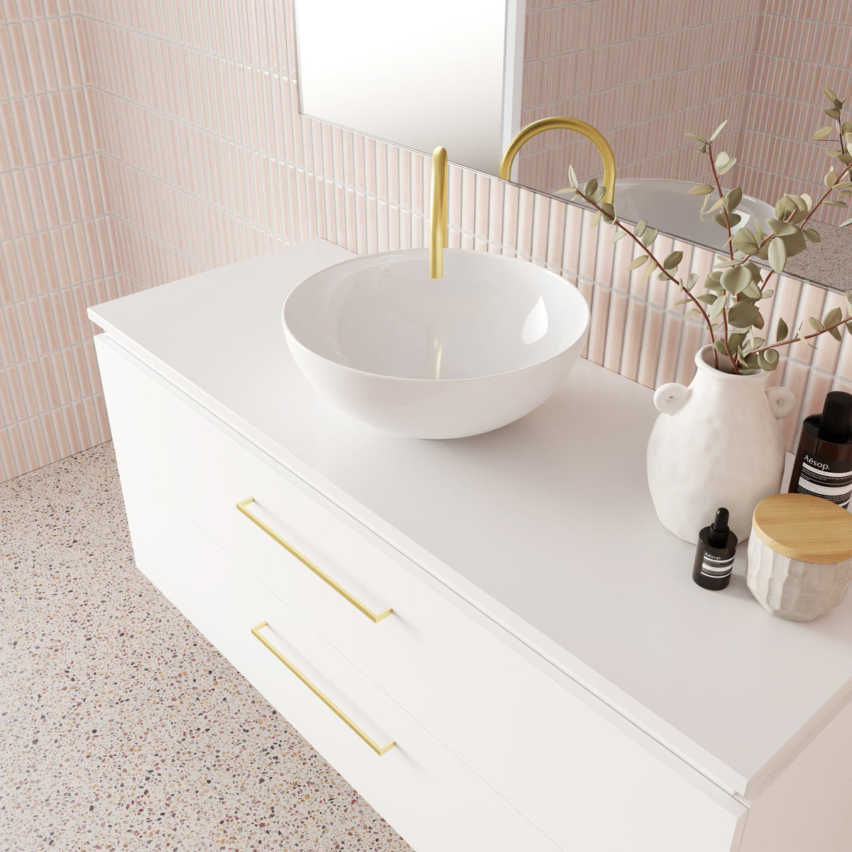 Marquis Riviera Vanity – Under Counter Basin, 1200–1500mm - Riviera Basin