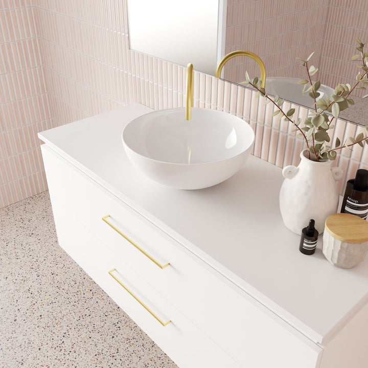 Marquis Riviera Vanity – Under Counter Basin, 1800mm - Riviera Basin