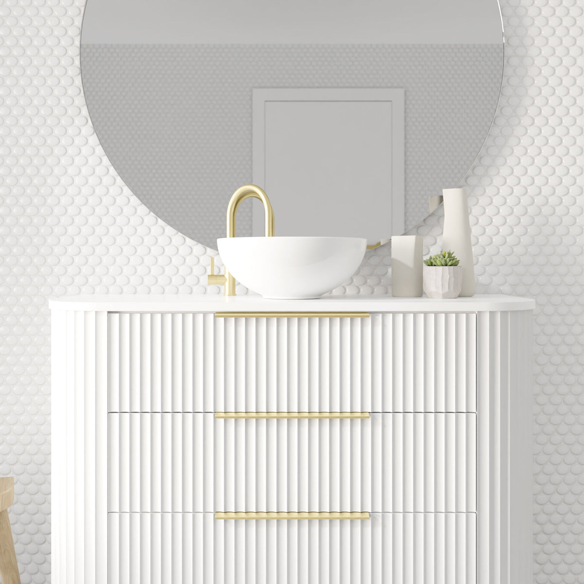 Marquis Shore Vanity - Shore 3Drawer Closeup