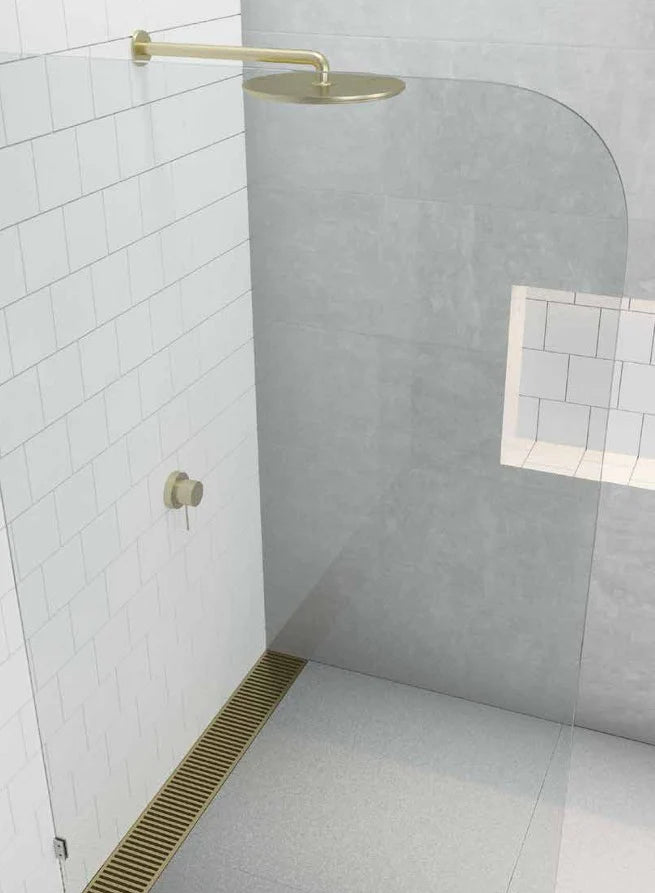 Walk in Shower Fix Glass Radius Corner