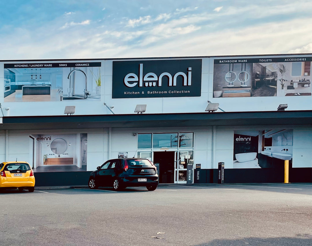 Elenni Kitchen & Bathroom Collection shopfront — 1 Bryants Road Loganholme