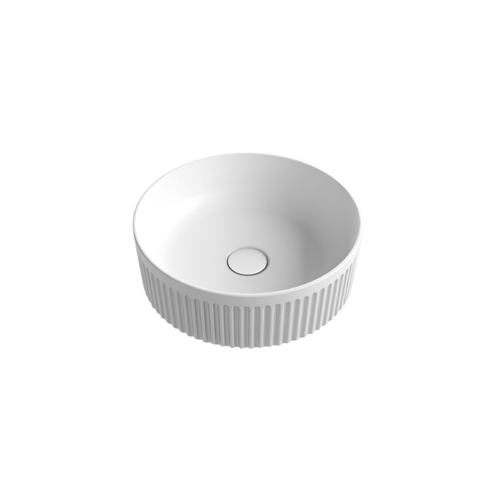 Aulic Lilac Matte White Basin