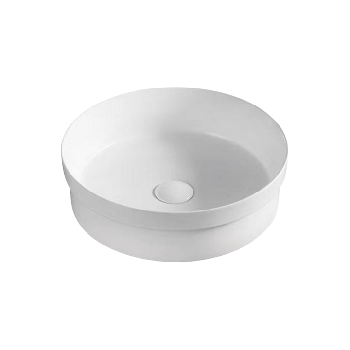 Aulic Lena Gloss White Semi Inset Basin