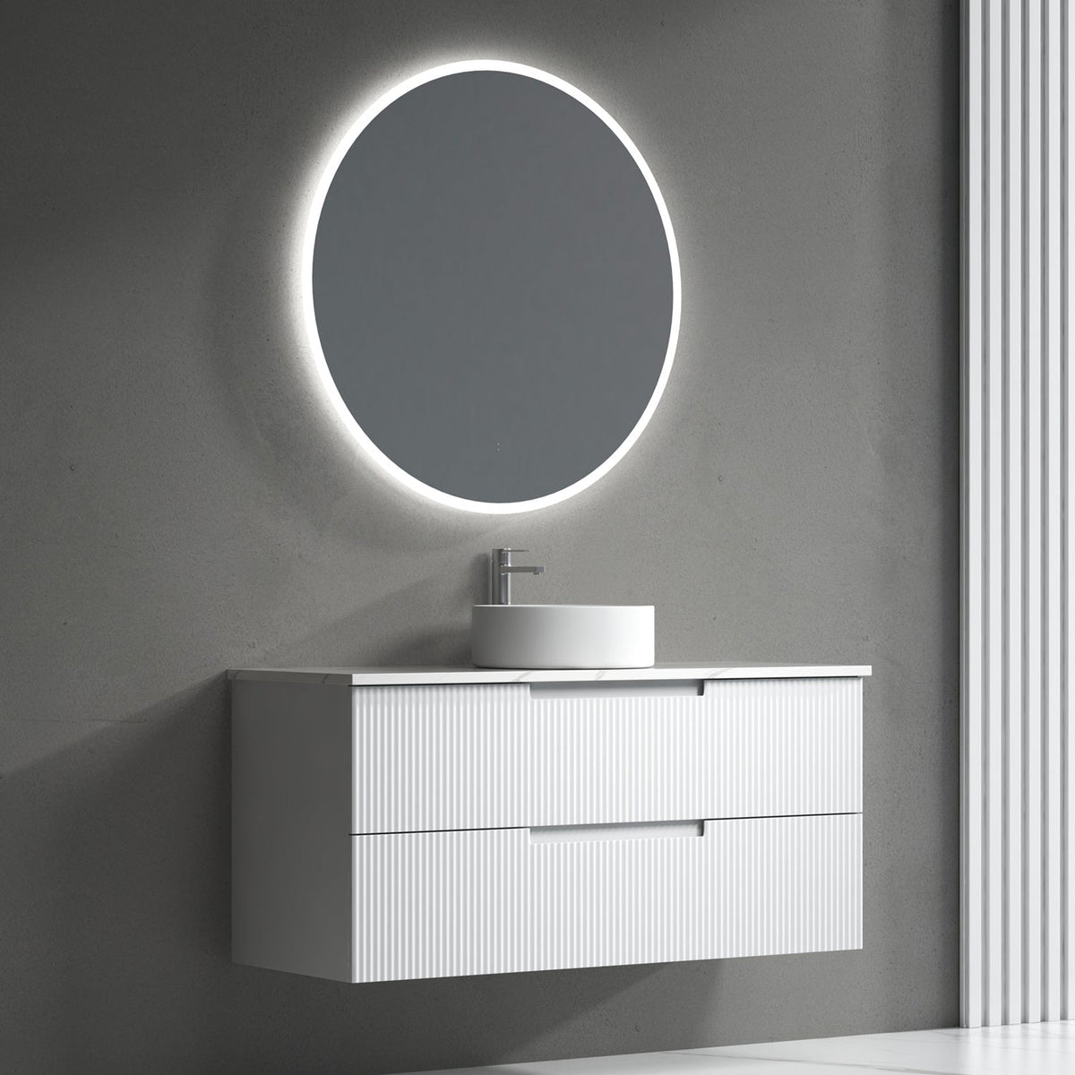 Aulic Verona Mark II wall hung vanity 1200mm