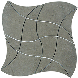 Hiphop Fussana Marble Mosaic tile face, 265 x 265 mm