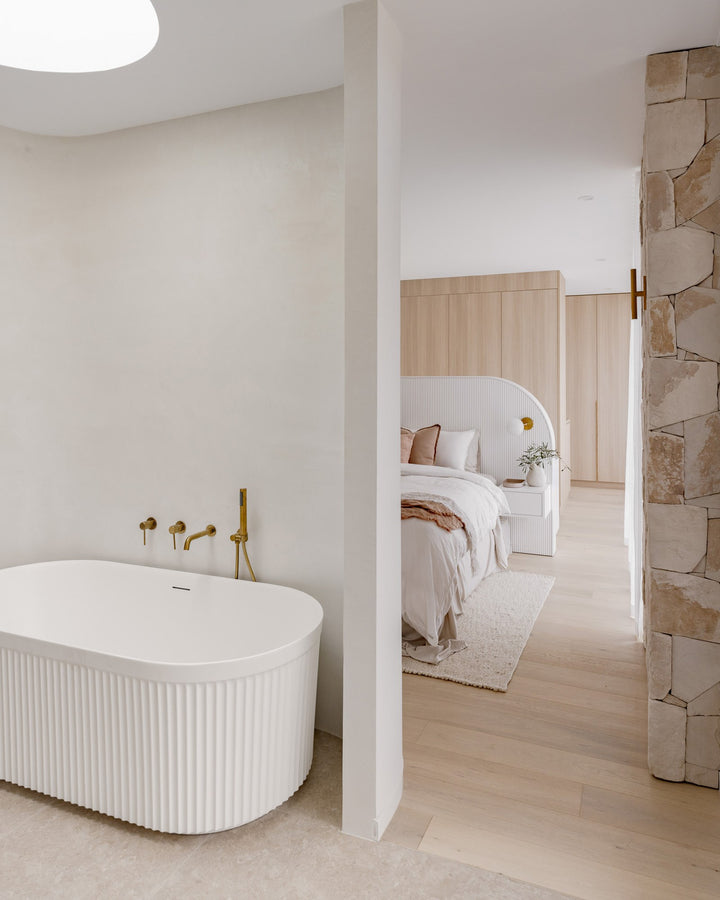 Bronte 1500 Freestanding Matte White Bath - ADP image 5
