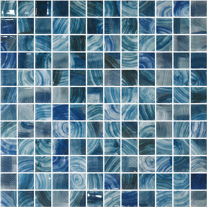 Identity Kidako Glass Pool Mosaic tile face