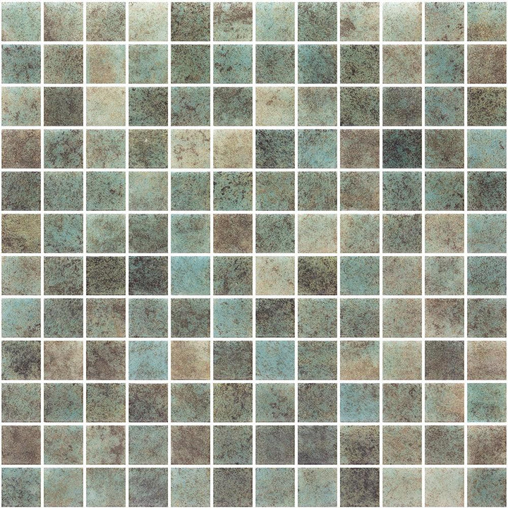 Identity Okoze Glass Pool Mosaic tile face