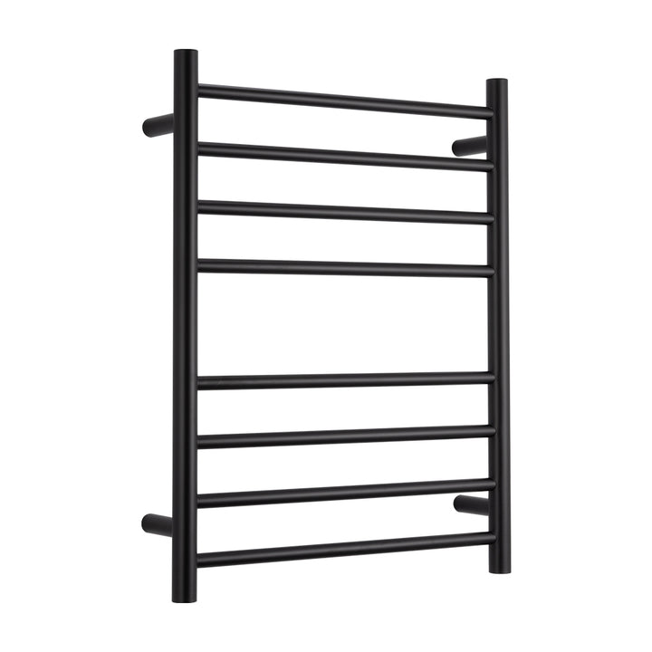 Radiant Heated Round Ladder Towel Rail 530 x 700mm - blk-rtr530_2