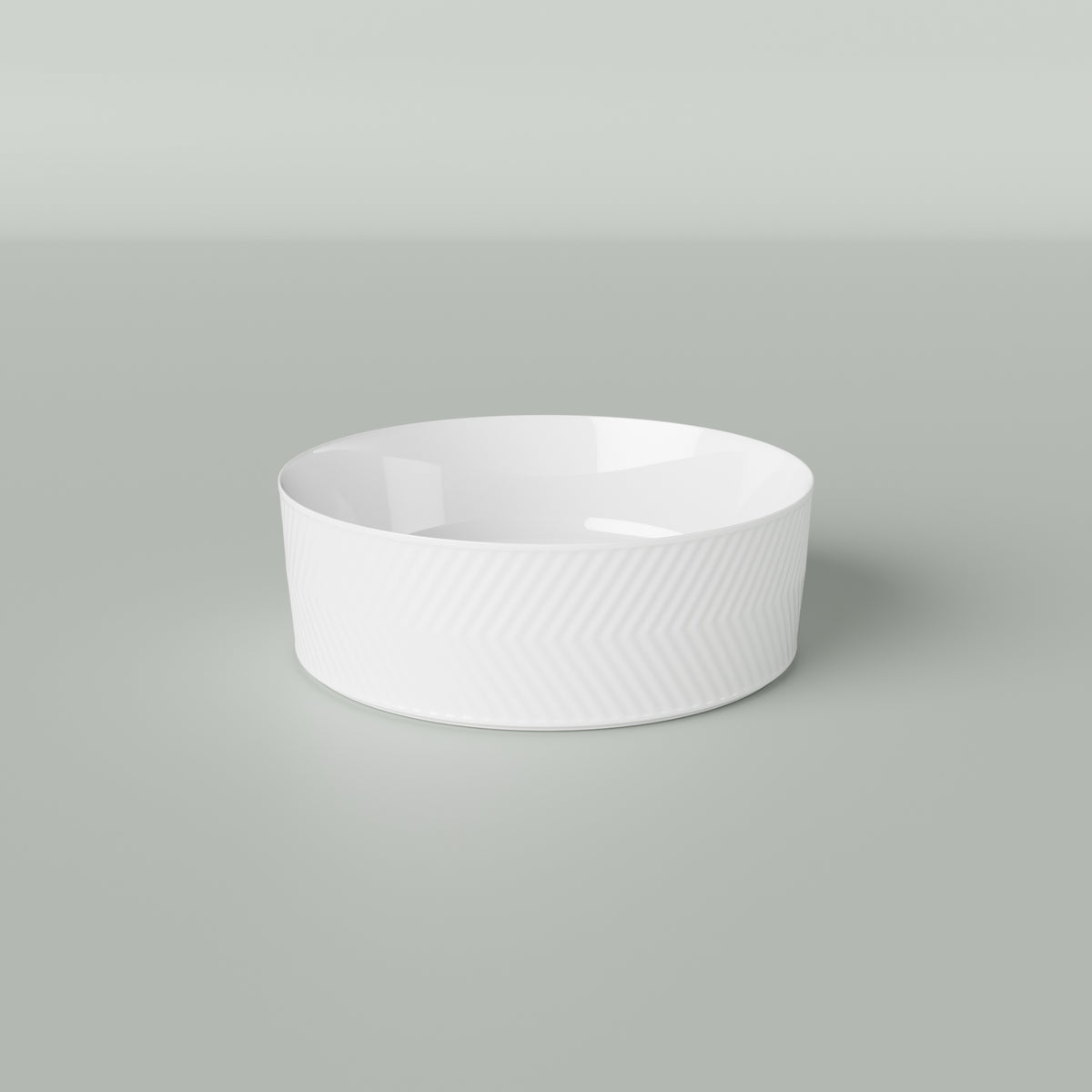 Marquis Chevron Basin - Chevron Gloss Side