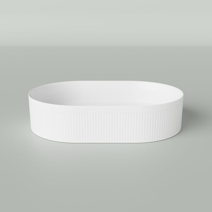 Marquis Stadia Fluted Basin - StadiaFluted Matte Side