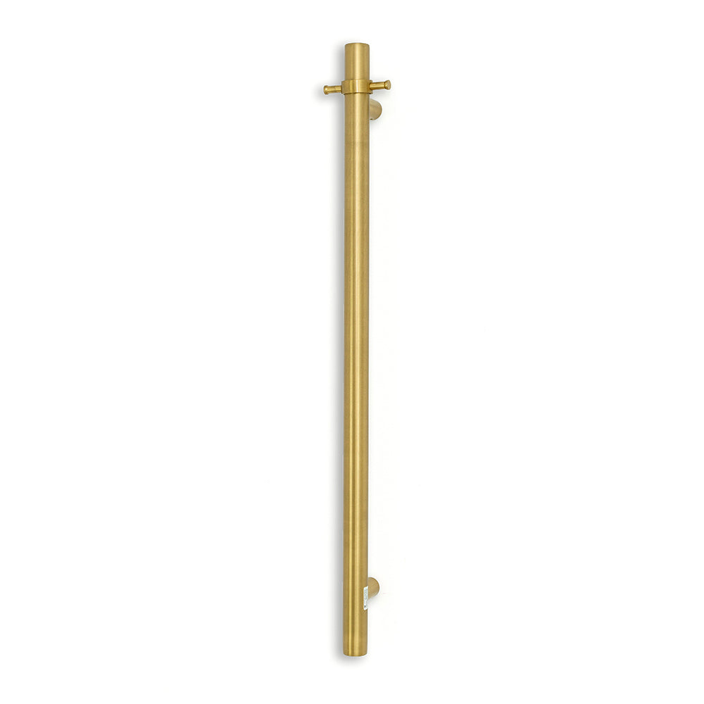 Radiant Vertical Towel Rail 40 x 950mm - gld-vtr-950-hook