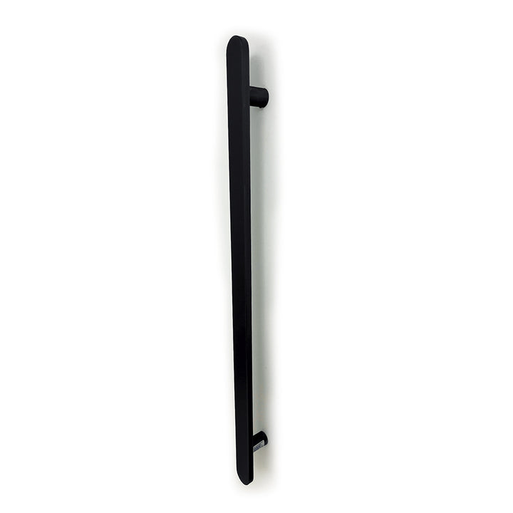 Radiant Vertical Flat Bar Towel Rail 50 x 930mm - blk-fvtr-930-3-4-v2